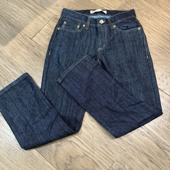 Levis Levi Strauss‎ 511 Slim Jeans 15 Reg Boys Dark Wash - Picture 1 of 9